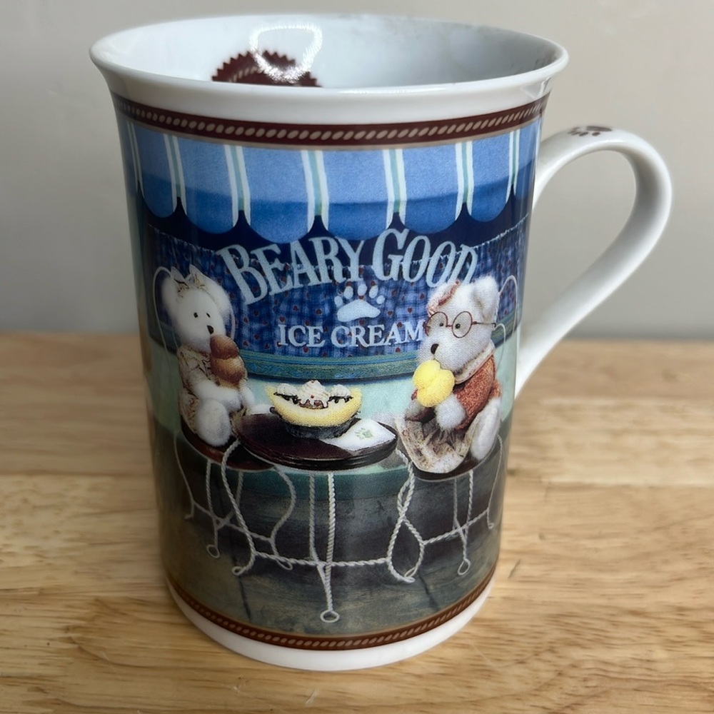 Boyds bears porcelain mug BEARY GOOD